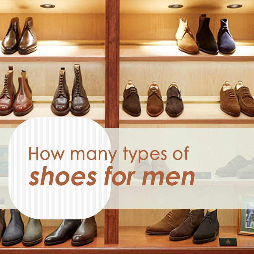 How many types of shoes for men