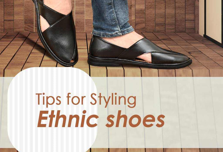 Tips for Styling Ethnic shoes