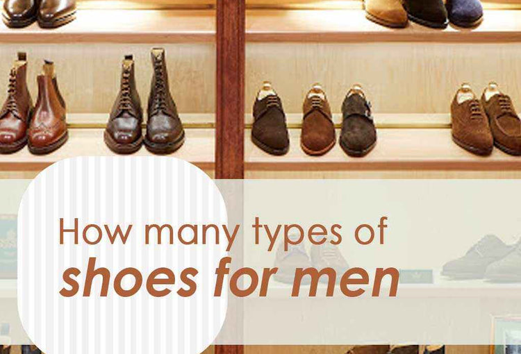 How many types of shoes for men