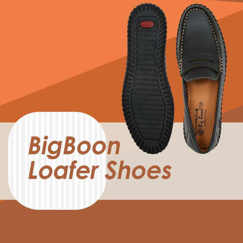 BigBoon loafer shoes for men stylish slip-on casual and formal footwear