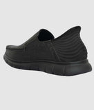 Big Boon men's casual slip-on shoes in premium synthetic leather with rubber sole and mid heel, designed for easy wear and style