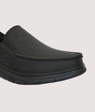 Big Boon men's premium materials slip-ons casual synthetic leather shoes with rubber sole