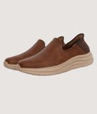 Big Boon Kinetic men's hands-free slip-on loafers in stylish black for effortless comfort and durability