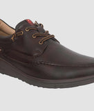 Bigboonstore Big Boon Men's Signature  Moc-Toe Lace-Ups Formal