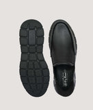 Big Boon men's casual slip-on shoes with synthetic leather and rubber sole