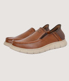 Men's Big Boon casual slip-on shoes with synthetic leather and rubber sole for hands-free style and comfort