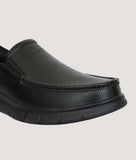 Big Boon men's casual slip-on shoes with synthetic leather and rubber sole