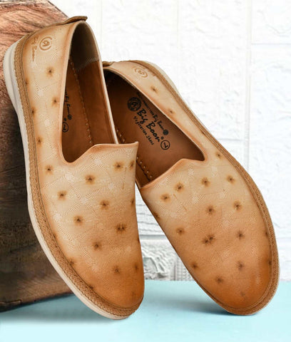 Bigboonstore Casual Loafer Off_white / 6 Big Boon Men's Smoky Casual Loafer Shoes