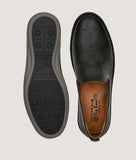 Big Boon men's smoky casual shoes synthetic leather loafers with flat heel and slip-on design