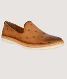 Big Boon Men's Smoky Casual Loafer Shoes in synthetic leather with flat TPR sole and slip-on closure