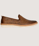 Big Boon Men's Smoky Casual Loafer Shoes in synthetic leather with flat heel and slip-on design