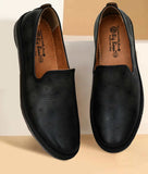 Big Boon Men's Smoky Casual Loafer Shoes in synthetic leather with TPR sole and slip-on design