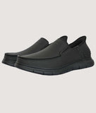 Men's casual slip-on shoes with synthetic leather and sleek design for effortless style and comfort