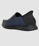Men's casual slip-on shoes with synthetic leather upper and sleek design for effortless style and comfort