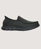 Men's Casual Slip-On shoes with synthetic leather upper and stylish, hands-free design for all-day comfort