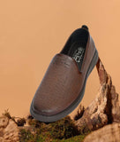 Bigboonstore Casual Loafer Coffee / 6 Big Boon Men's Loafer Shoes With Zero Gravity