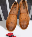 BIGBOON men's smoky casual shoes synthetic leather loafers flat heel medium width