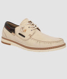 Bigboonstore Casual Unique Stylish Design Big Boon Men's Premium Two-Tone Casual Boat Shoe