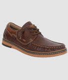 Bigboonstore Casual Unique Stylish Design Big Boon Men's Premium Two-Tone Casual Boat Shoe