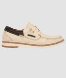 Bigboonstore Casual Unique Stylish Design Big Boon Men's Premium Two-Tone Casual Boat Shoe
