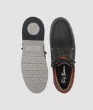 Bigboonstore Casual Unique Stylish Design Big Boon Men's Premium Two-Tone Casual Boat Shoe