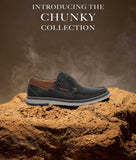 Bigboonstore Casual Unique Stylish Design Big Boon Men's Premium Two-Tone Casual Boat Shoe