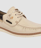 Bigboonstore Casual Unique Stylish Design Big Boon Men's Premium Two-Tone Casual Boat Shoe