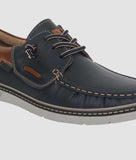 Bigboonstore Casual Unique Stylish Design Big Boon Men's Premium Two-Tone Casual Boat Shoe