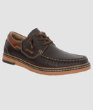 Bigboonstore Casual Unique Stylish Design Big Boon Men's Premium Two-Tone Casual Boat Shoe