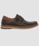 Bigboonstore Casual Unique Stylish Design Big Boon Men's Premium Two-Tone Casual Boat Shoe