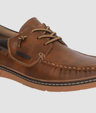 Bigboonstore Casual Unique Stylish Design Big Boon Men's Premium Two-Tone Casual Boat Shoe