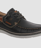 Bigboonstore Casual Unique Stylish Design Big Boon Men's Premium Two-Tone Casual Boat Shoe