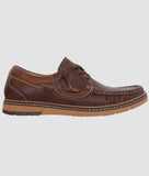 Bigboonstore Casual Unique Stylish Design Big Boon Men's Premium Two-Tone Casual Boat Shoe