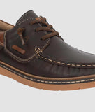 Bigboonstore Casual Unique Stylish Design Big Boon Men's Premium Two-Tone Casual Boat Shoe