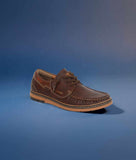 Bigboonstore Casual Unique Stylish Design Coffee / 6 Big Boon Men's Premium Two-Tone Casual Boat Shoe