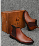 Bigboonstore Chelsea Boots Big Boon Men's Genuine Leather Chelsea Boots