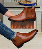 Bigboonstore Chelsea Boots Tan / 6 Big Boon Men's On-Trend Boots - Stylish & Durable Footwear for Men