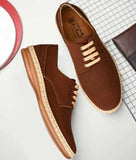 Bigboonstore Derby Shoes Ncoffee / 6 Big Boon Men's Casual Nubuck Derby Shoes