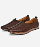 Bigboonstore designer lace-up style Coffee / 6 Ethnic Shoe Lover - Big Boon Promax Men's Sports Slip-on