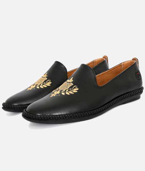 Ethnic Shoes - Big Boon Men's Ethnic Mojari with Embroidery Style Bigboonstore Ethnic Shoes - Big Boon Men's Ethnic Mojari with Embroidery Style Bigboonstore