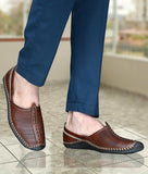 Bigboonstore Ethnic Shoes Big Boon Men's Laser Design Ethnic Shoes