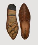 Bigboonstore Ethnic Shoes Big Boon Men's Nagra Shoes in Laser Style