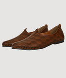 Bigboonstore Ethnic Shoes Big Boon Men's Nagra Shoes in Laser Style
