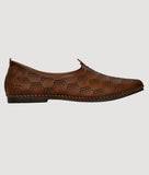 Bigboonstore Ethnic Shoes Big Boon Men's Nagra Shoes in Laser Style