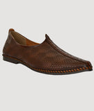 Bigboonstore Ethnic Shoes Big Boon Men's Nagra Shoes in Laser Style
