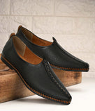 Bigboonstore Ethnic Shoes Black / 6 Big Boon Men's Ethnic Designer Nagra Shoes
