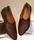 Bigboonstore Ethnic Shoes Coffee / 6 Big Boon Men's Ethnic Nagra Shoes