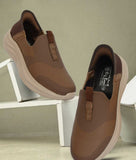 Men's hands free shoes with slip-on design, comfort collar, and durable outsole for active lifestyle