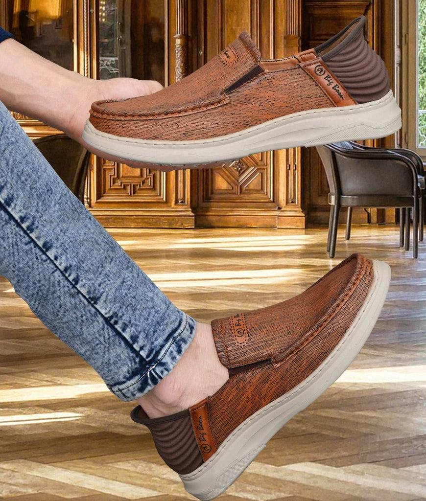 Big Boon men's casual slip-on shoes made with premium materials slip-ons and rubber sole