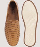 Bigboonstore Loafer Style Big Boon Men Woven Design Slip-On Loafer